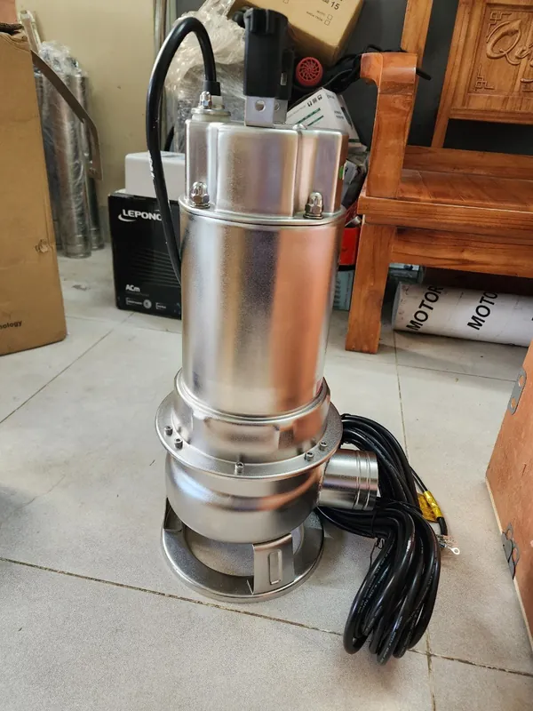 Chọn công suất và cột áp bơm chìm inox Redpump