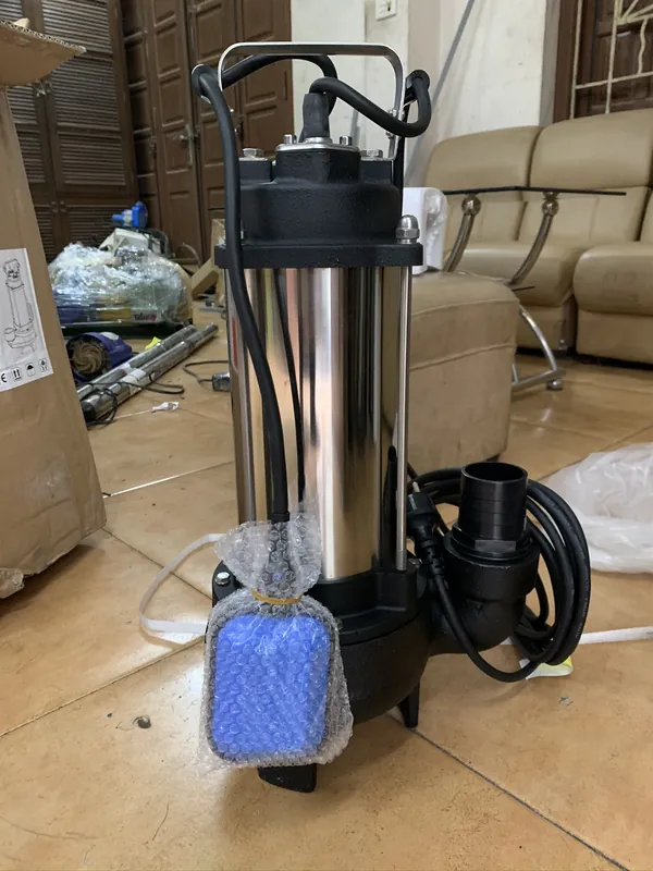 bơm chìm nước thải cho khu công nghiệp