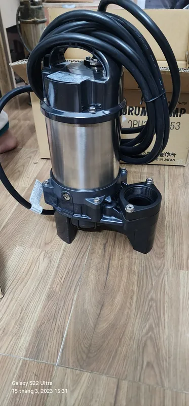 bơm chìm nước thải cho trường học